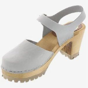 Baby Blue Swedish Clogs